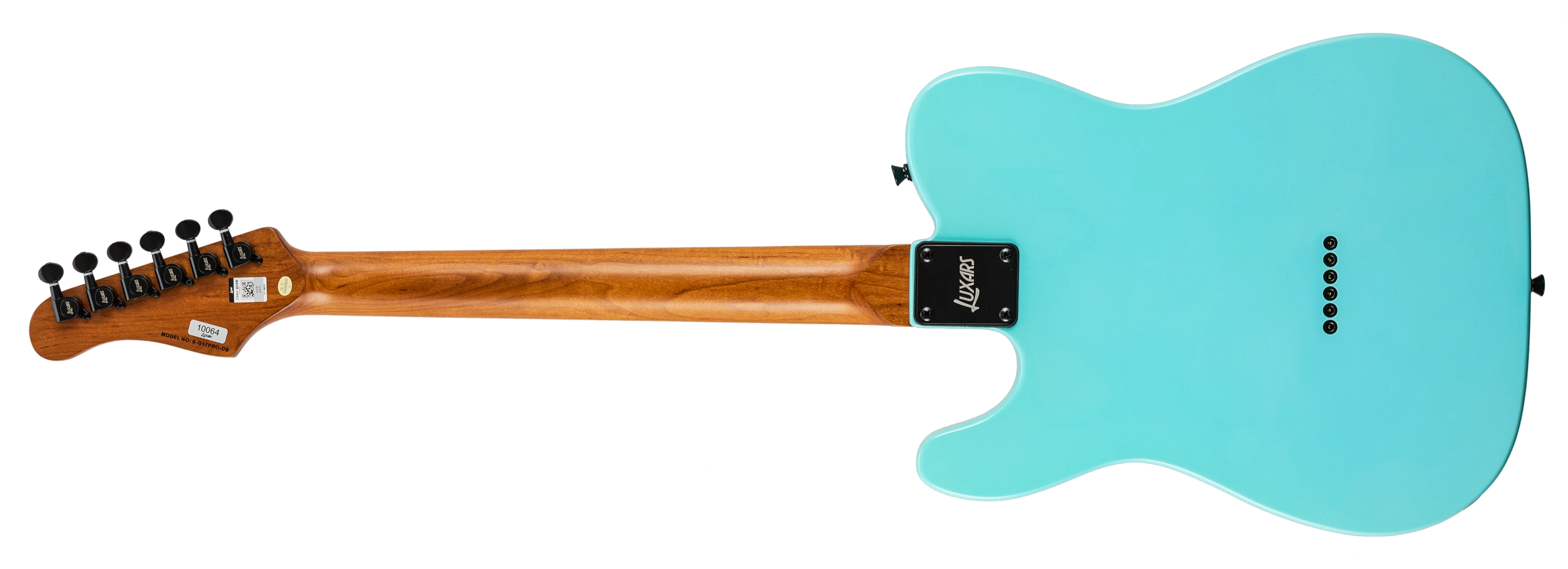 Luxars TL daphne blue with roasted neck
