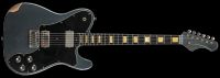Shabat Guitars Lion Deluxe HH Charcoal Frost Metallic