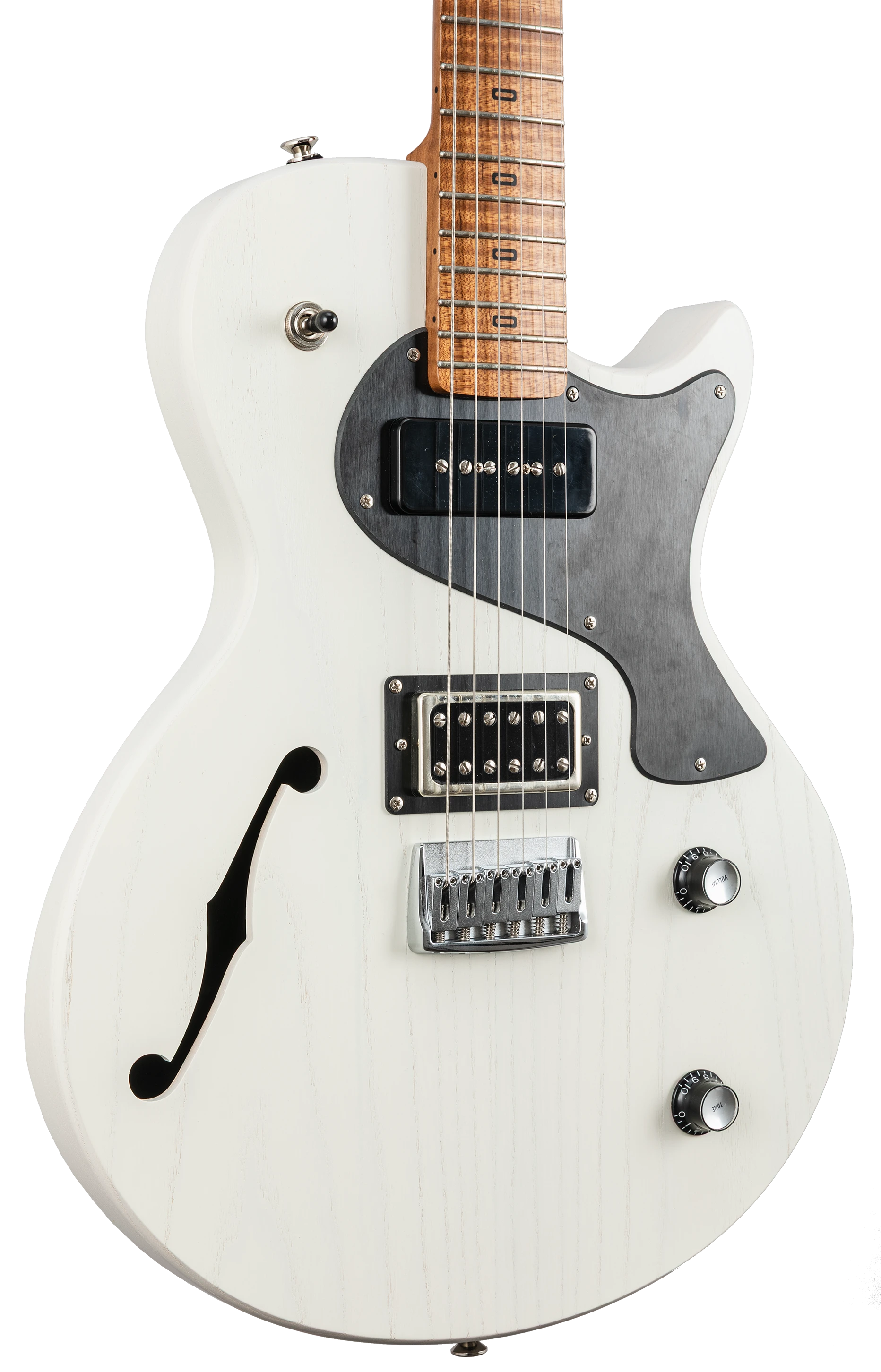 PJD Guitars Carey Classic 15th Anniversary F-Hole cream soda