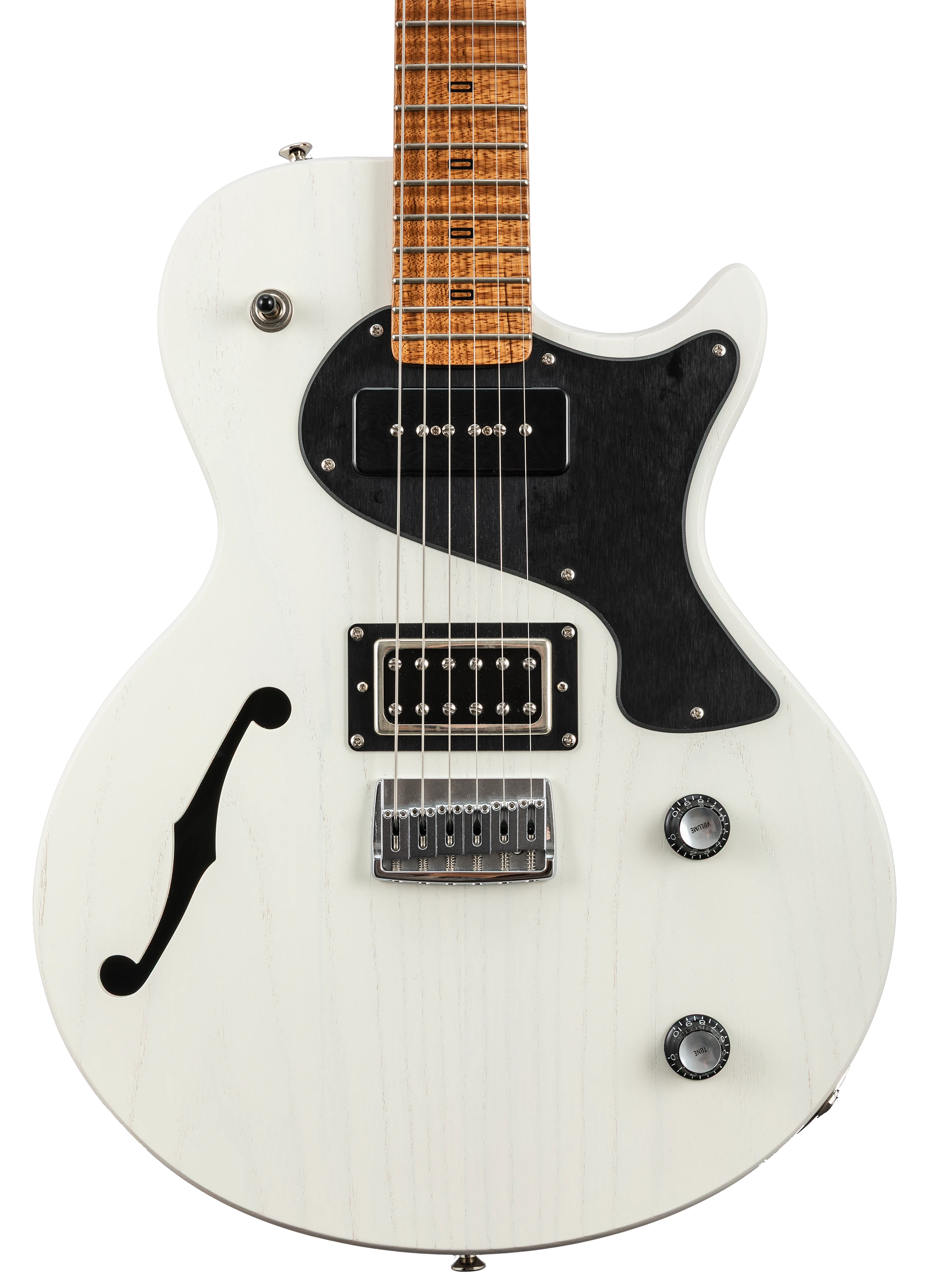 PJD Guitars Carey Classic 15th Anniversary F-Hole cream soda