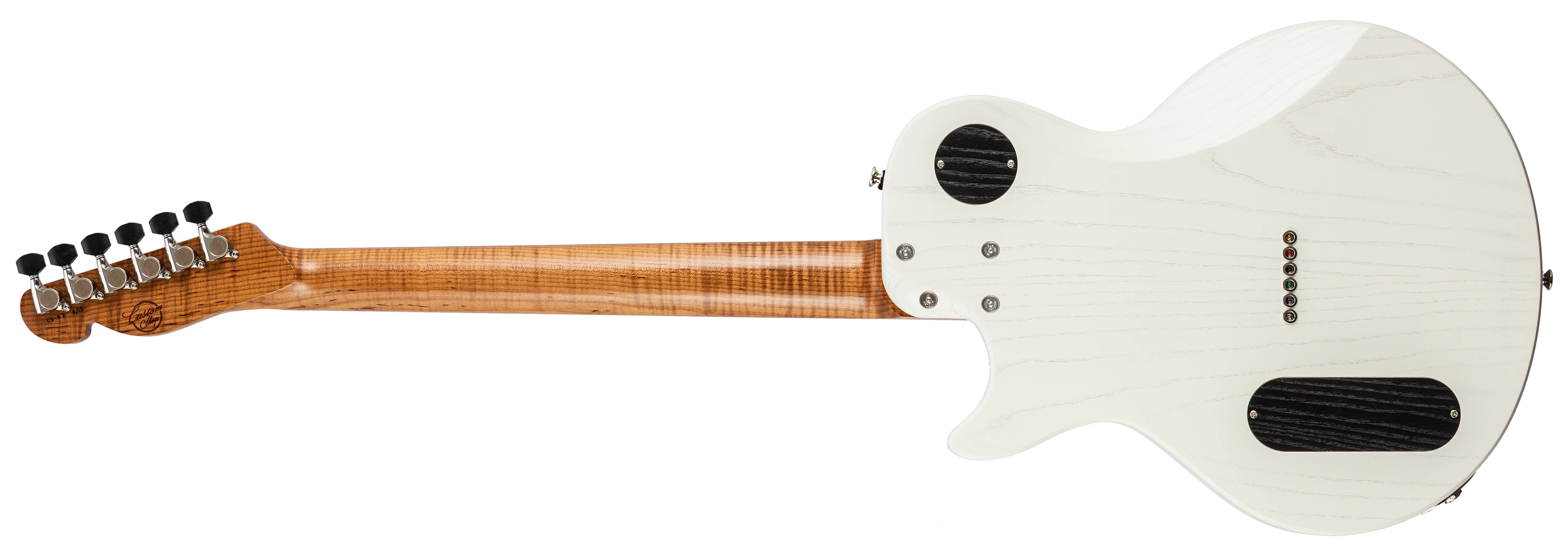 PJD Guitars Carey Classic 15th Anniversary F-Hole cream soda