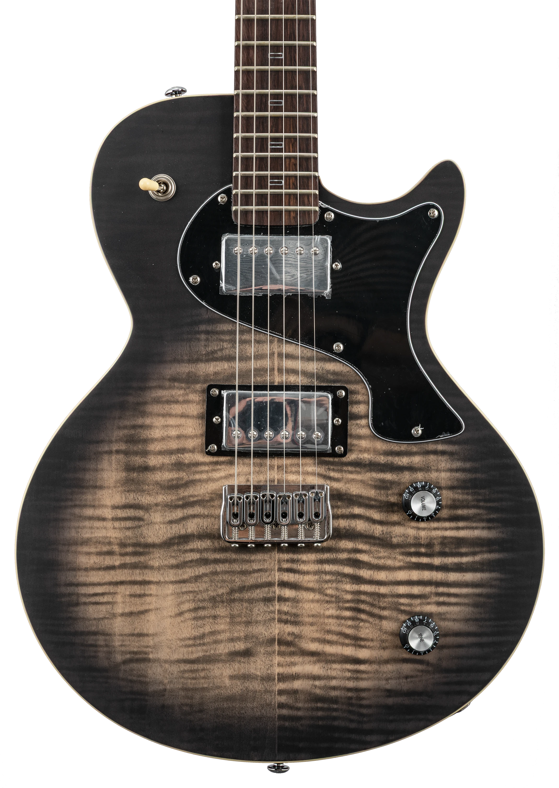 PJD Guitars Origin Carey charcoal burst