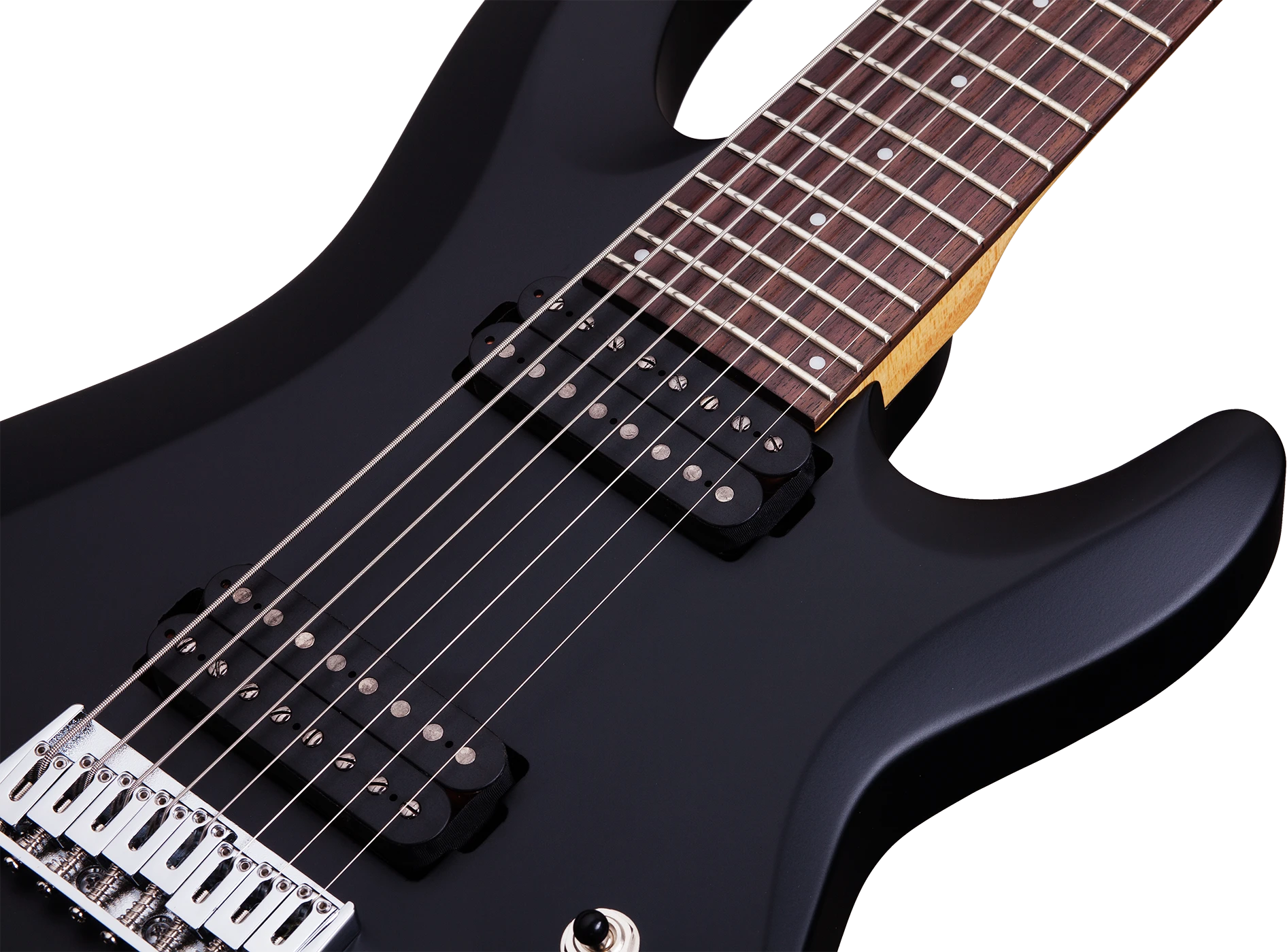 schecter C-8 Deluxe Satin Black