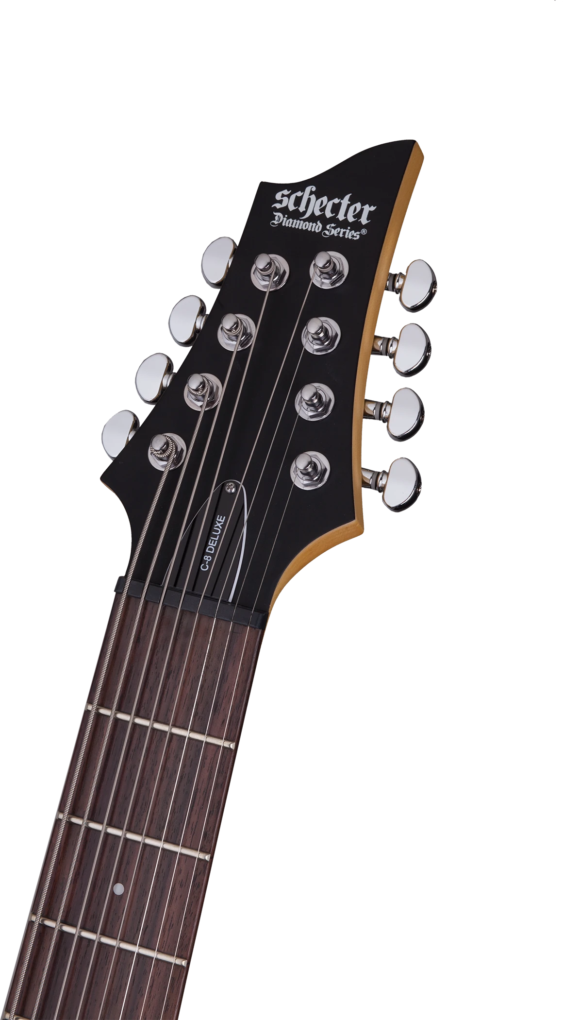 schecter C-8 Deluxe Satin Black