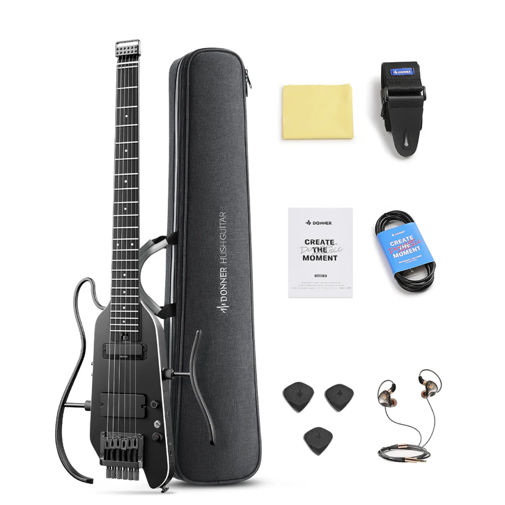 Donner HUSH-X PRO E-Gitarre