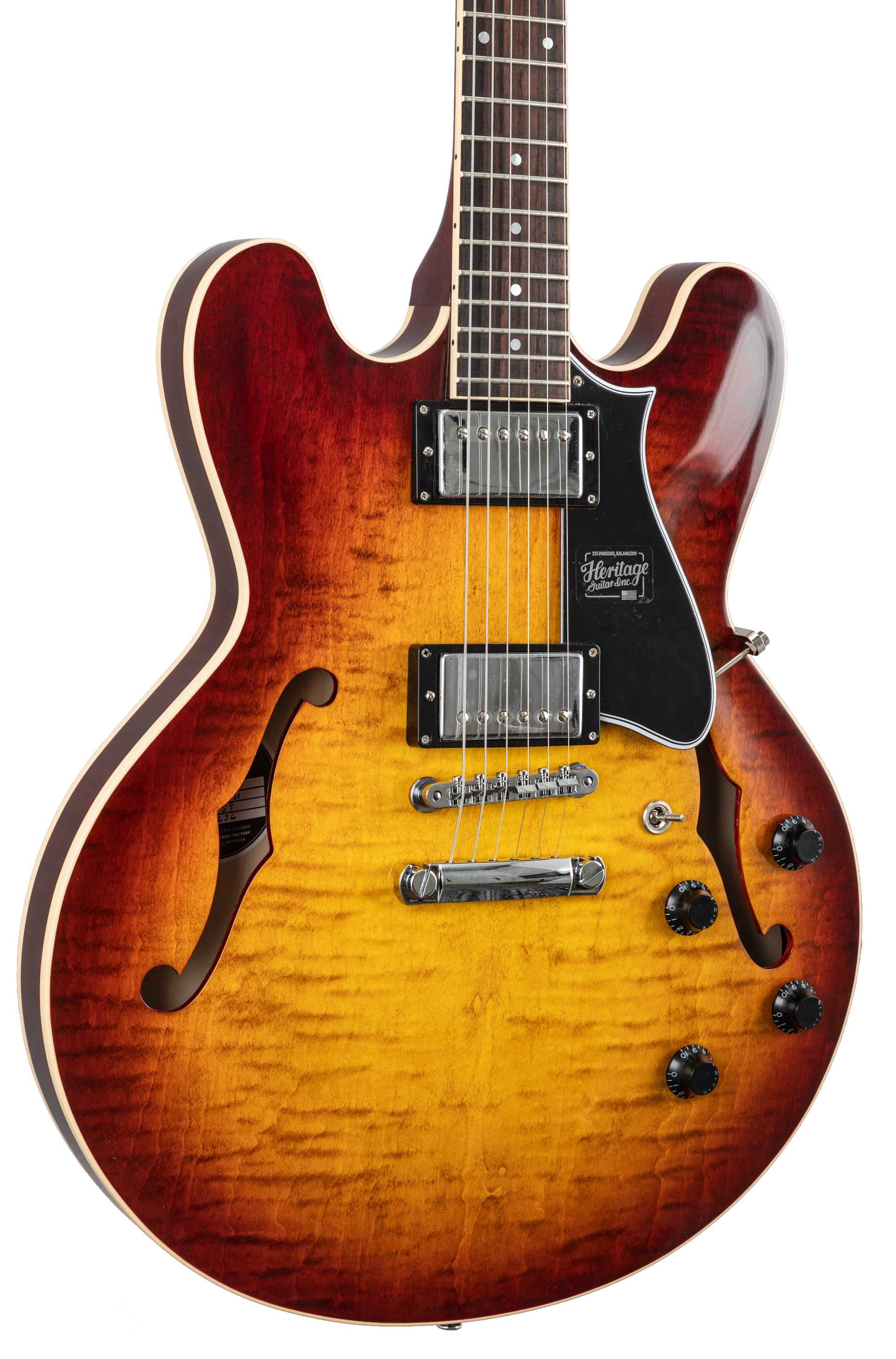 Heritage H-535 Factory Special Standard Bourbon Burst