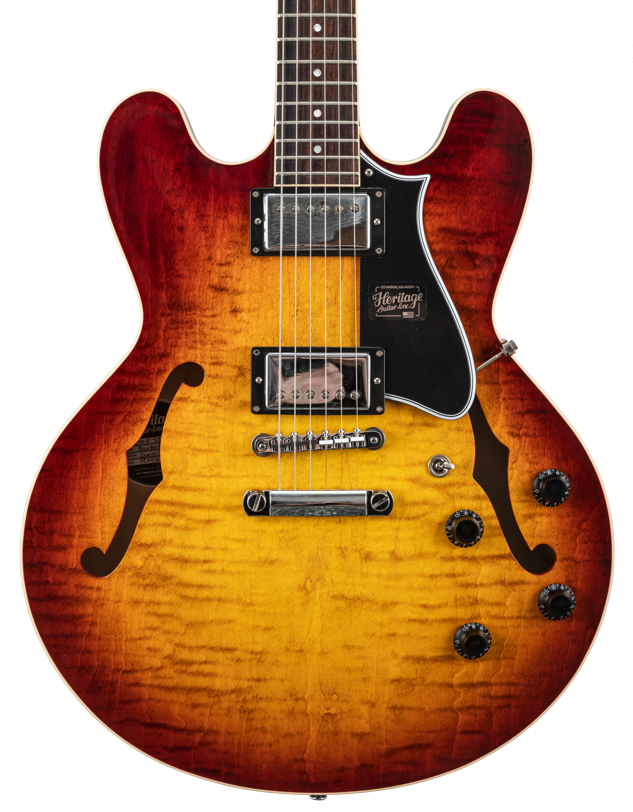 Heritage H-535 Factory Special Standard Bourbon Burst