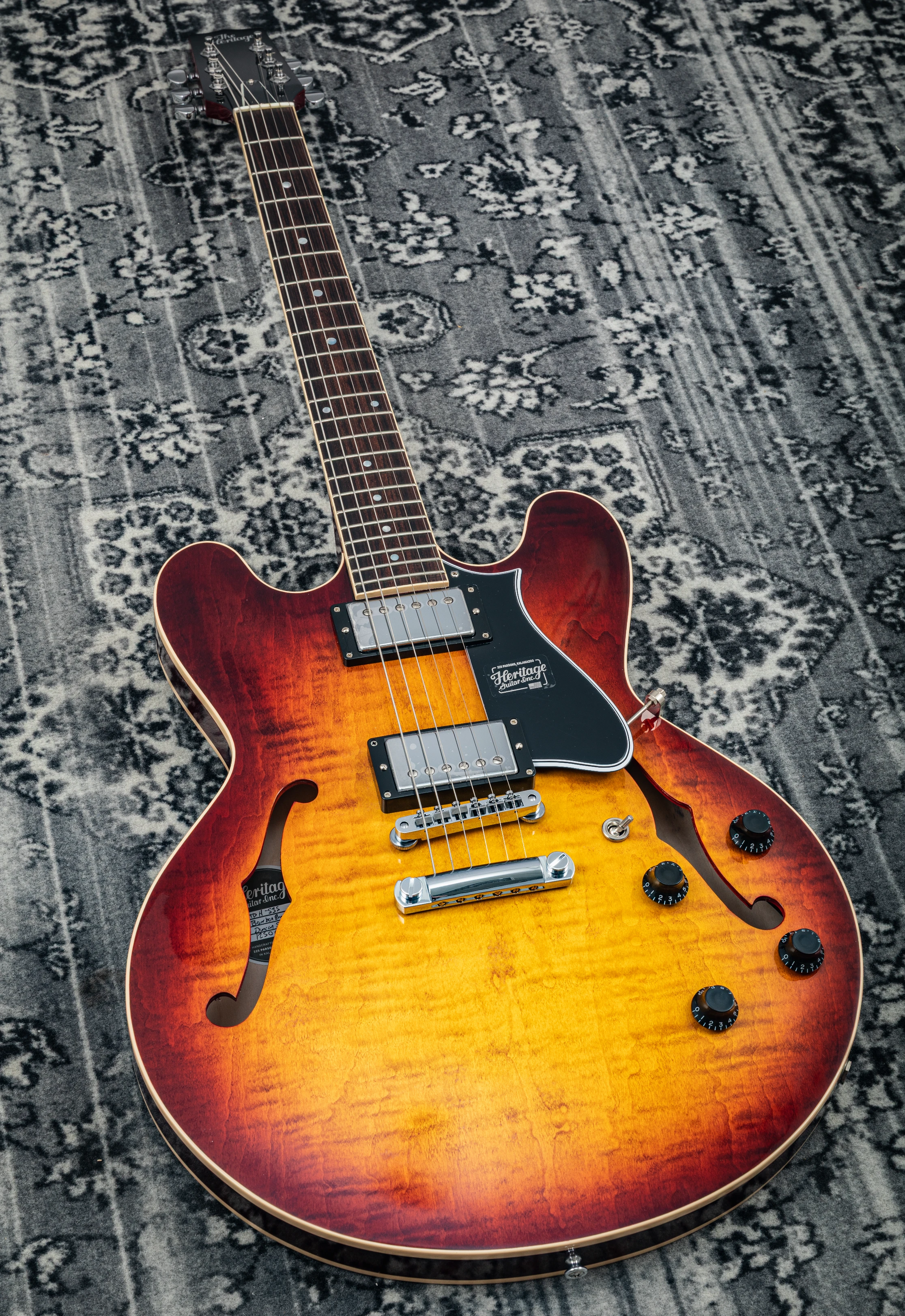 Heritage H-535 Factory Special Standard Bourbon Burst