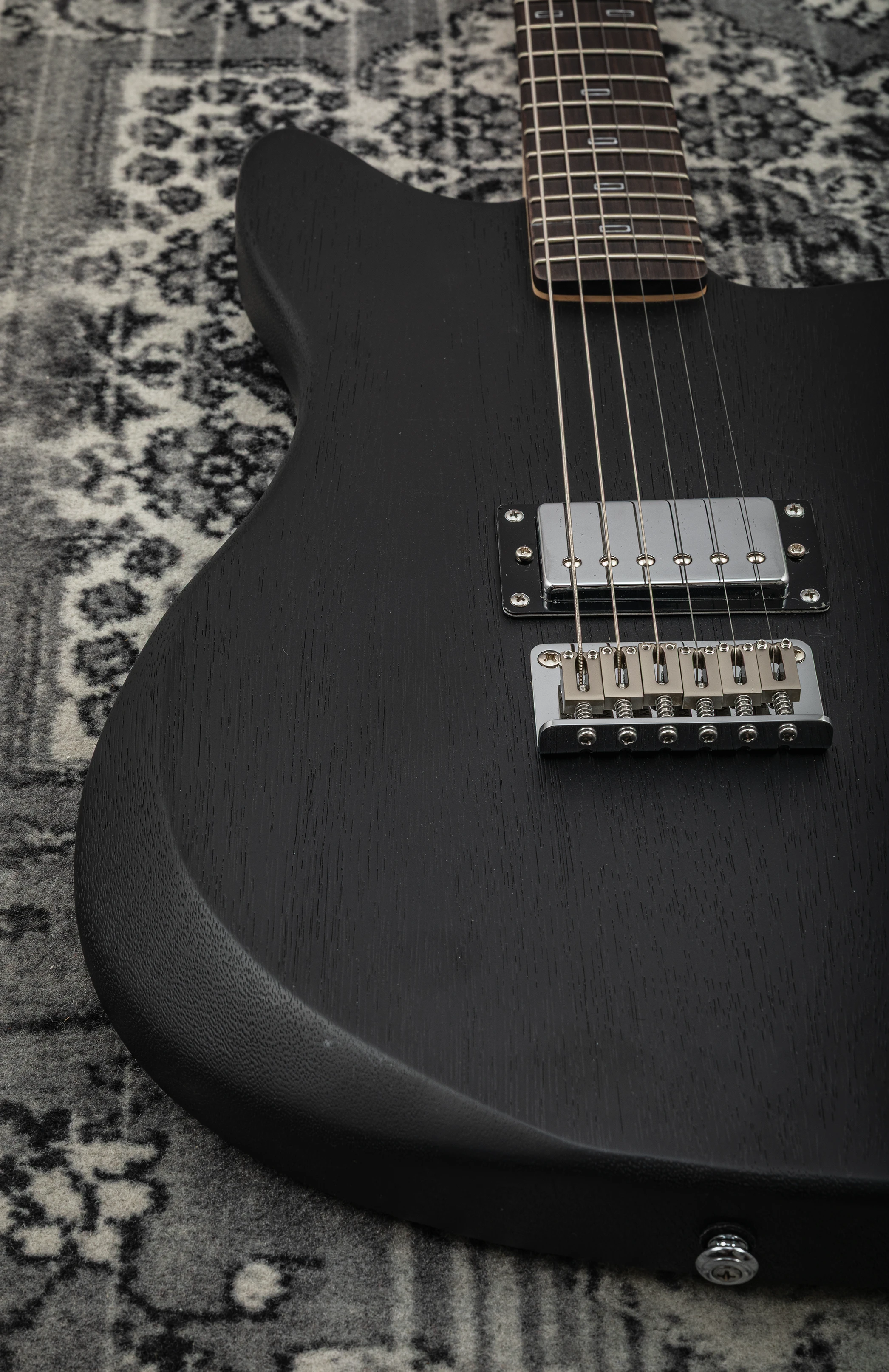 PJD Guitars Origin Apprentice St.John Midnight Black RW