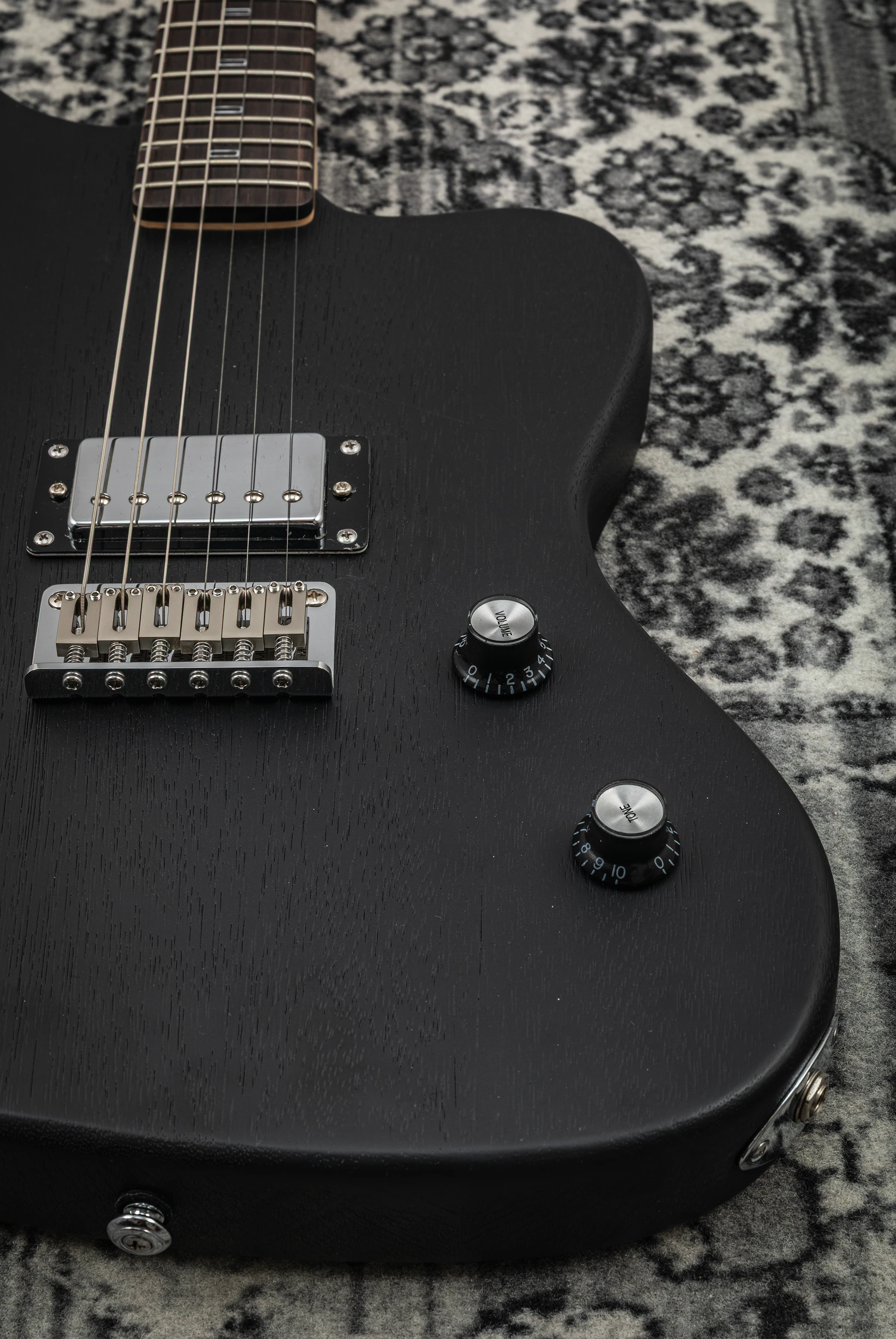 PJD Guitars Origin Apprentice St.John Midnight Black RW