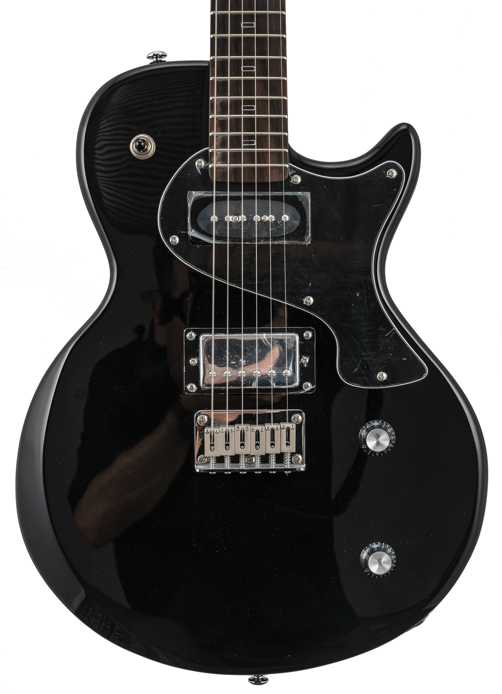 PJD Guitars Origin Standard Carey Midnight Black HB/P90 RW