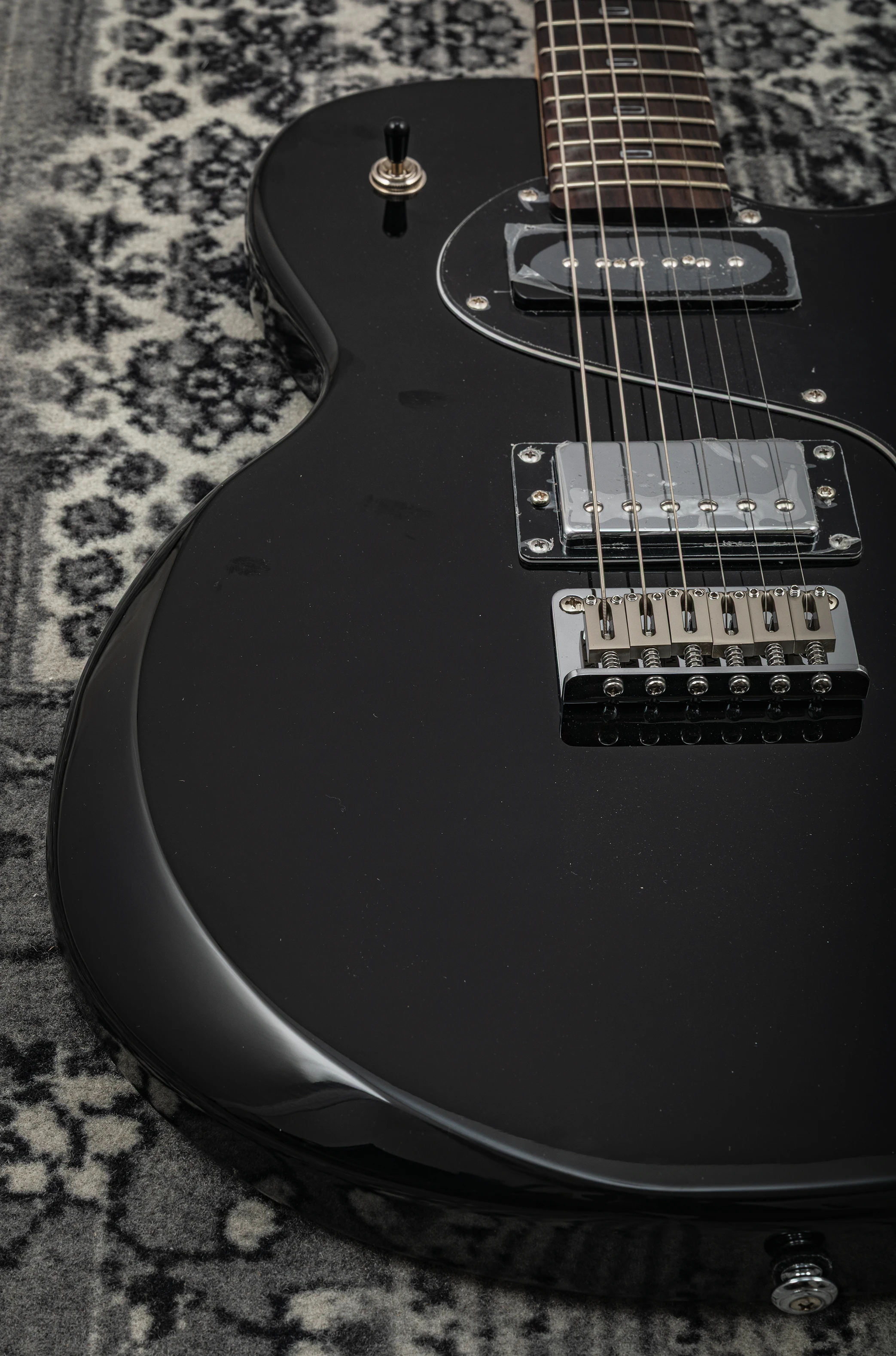 PJD Guitars Origin Standard Carey Midnight Black HB/P90 RW