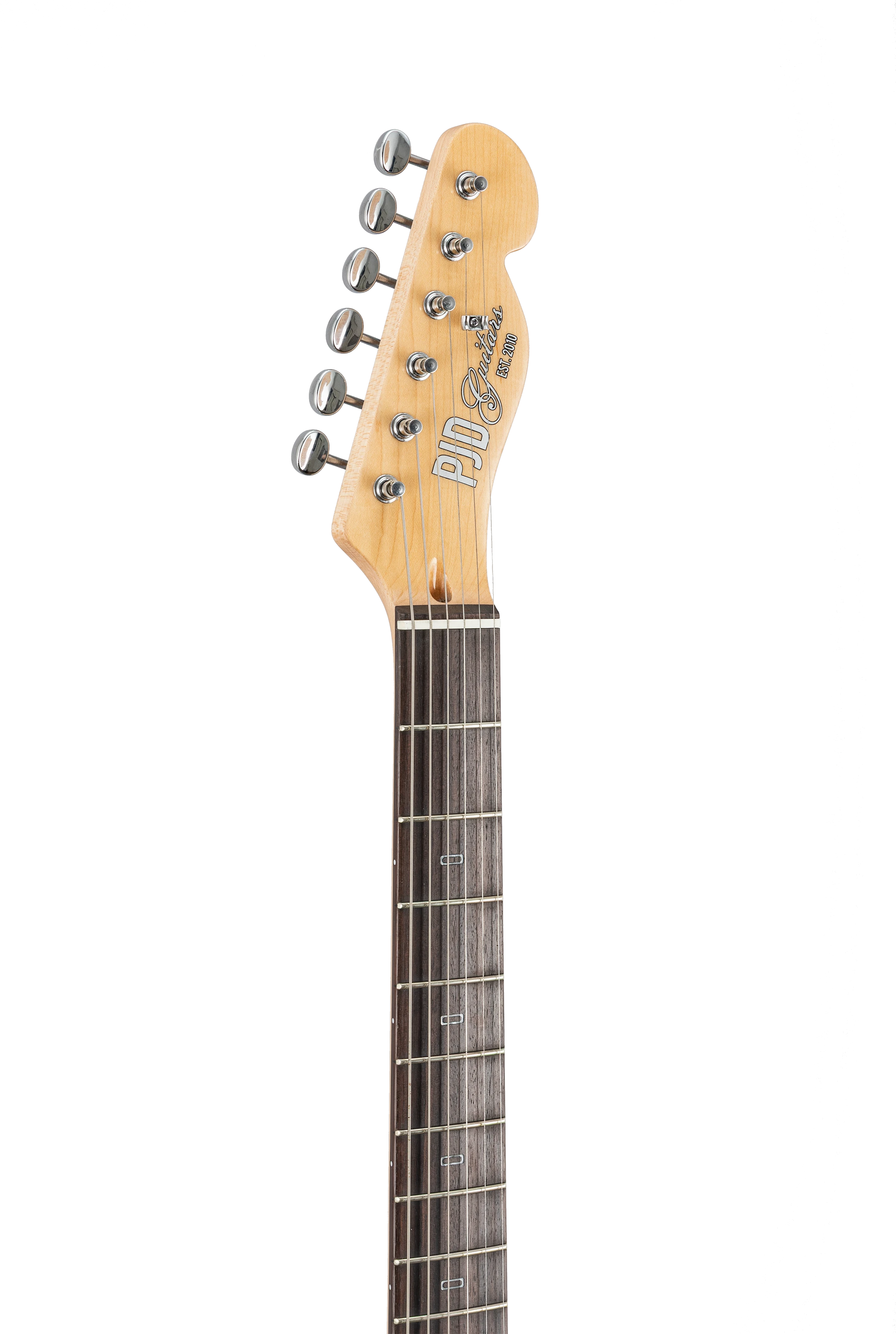 PJD Guitars Origin Woodford HSS Pelham Blue RW