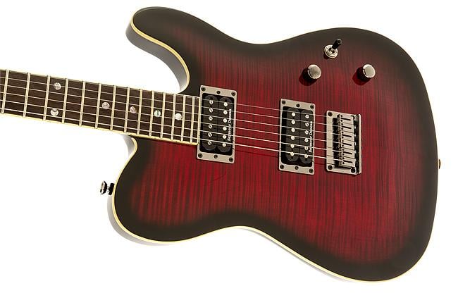 Fender Special Edition Custom Telecaster FMT HH Rosewood Fingerboard Black Cherry Burst