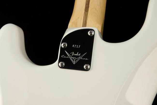 Fender Strat Jeff Beck Customshop olympic white