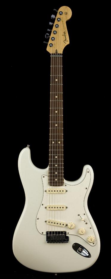 Fender Strat Jeff Beck Customshop olympic white