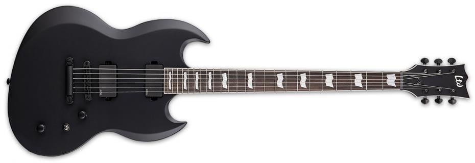 LTD by ESP Viper 400 Baritone black-satin