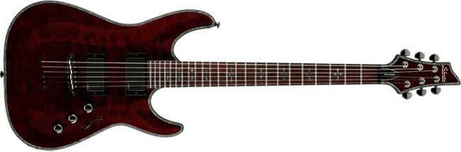 Schecter Hellraiser C-1 black cherry