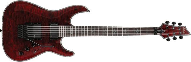 Schecter Hellraiser C-1 FR black cherry VORFÜHRMODELL
