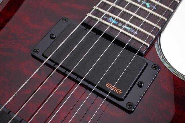 Schecter Hellraiser C-1 FR black cherry VORFÜHRMODELL