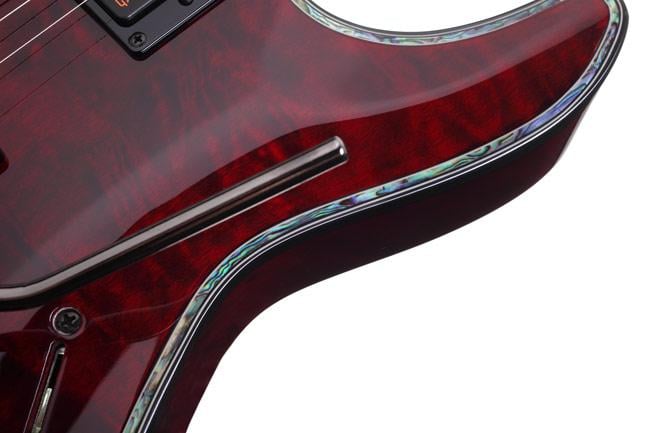 Schecter Hellraiser C-1 FR black cherry VORFÜHRMODELL