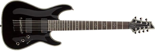 Schecter Hellraiser C-7 gloss black