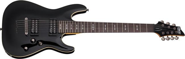 Schecter Omen 7 gloss black B-Ware