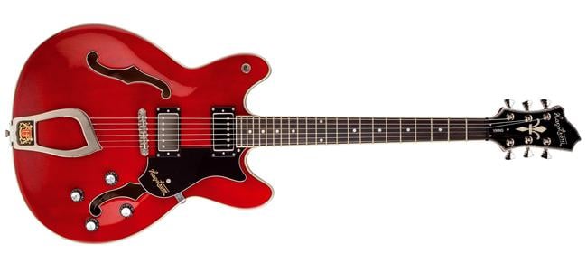 Hagstrom Viking transparent cherry B-Stock