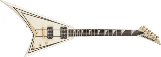 Jackson Randy Rhoads RRT-3 Ivory with black Bevels B-Ware