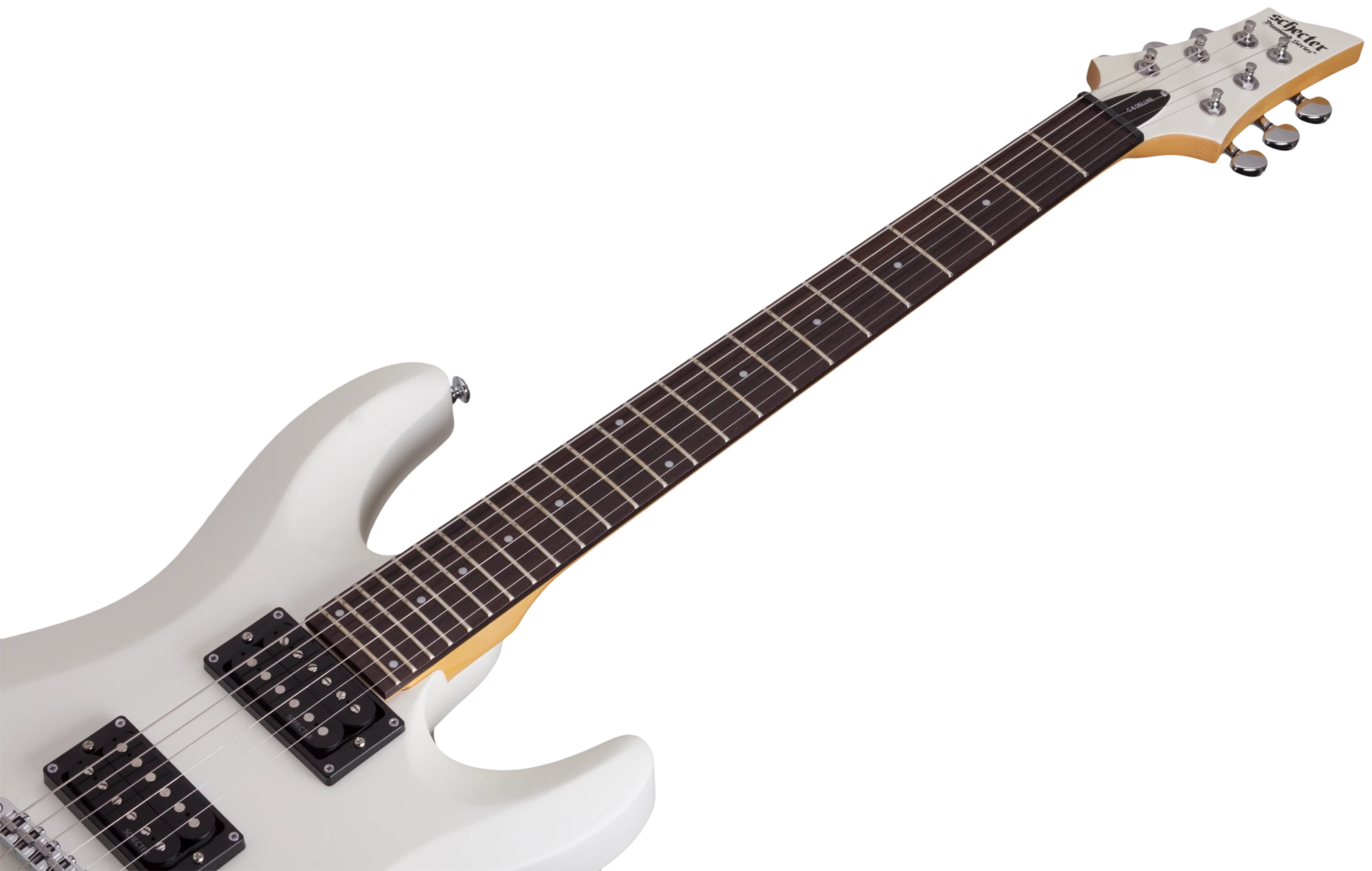 Schecter C-6 Deluxe satin white