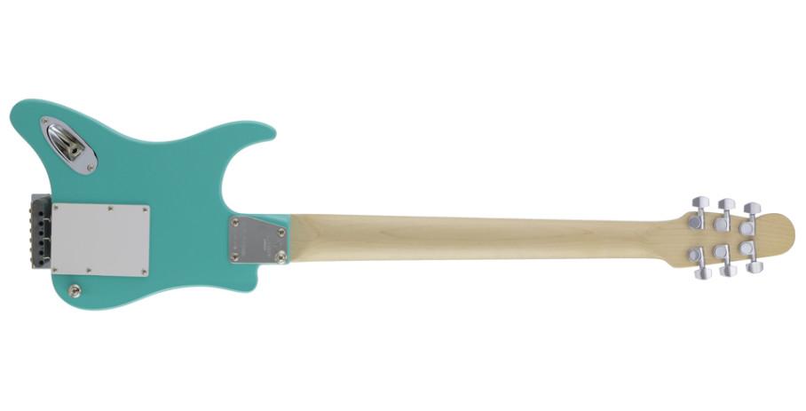 Traveler Travelcaster Deluxe Surf Green with Deluxe GigBag