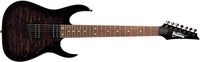Ibanez GRG7221QA-TKS transparent black sunburst
