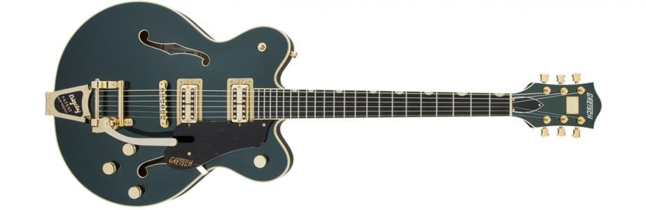 Gretsch G6609TG Players Edition Broadcaster Center Block Cadillac Green B-Stock