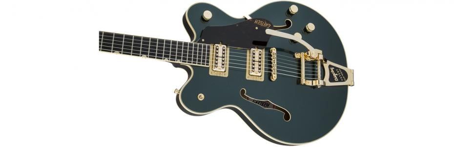 Gretsch G6609TG Players Edition Broadcaster Center Block Cadillac Green B-Stock