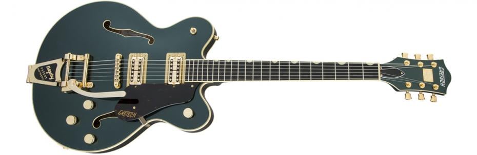 Gretsch G6609TG Players Edition Broadcaster Center Block Cadillac Green B-Stock