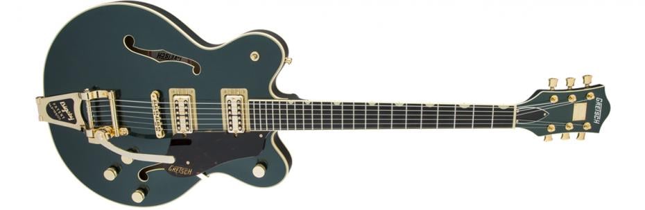 Gretsch G6609TG Players Edition Broadcaster Center Block Cadillac Green B-Stock