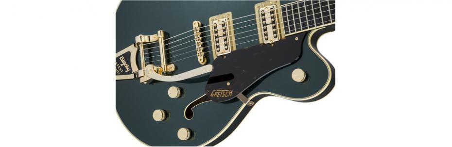 Gretsch G6609TG Players Edition Broadcaster Center Block Cadillac Green B-Stock