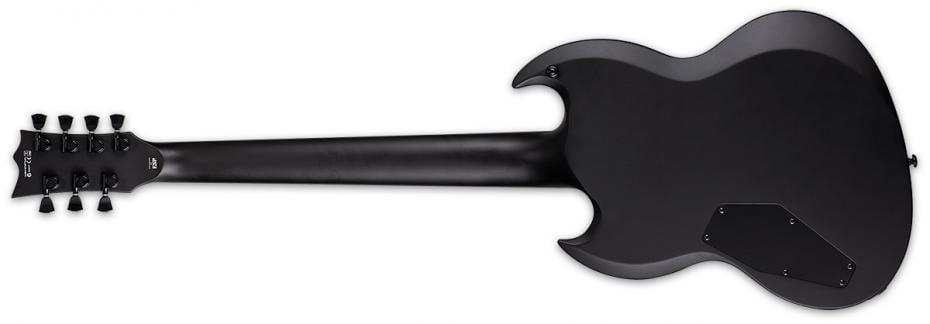 LTD by ESP Viper-7 Baritone Black Metal