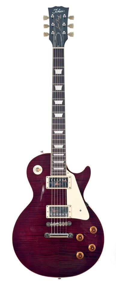 Tokai LS136F Vintage LP See Dark Red