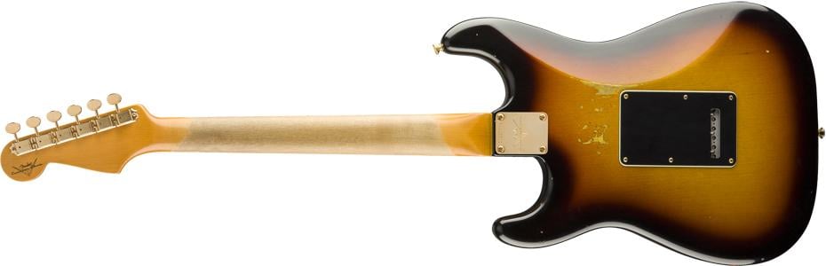 Fender Stevie Ray Vaughan Signature Stratocaster Relic Rosewood Fingerboard Faded 3-Color Sunburst