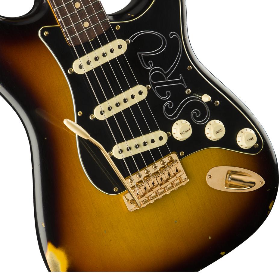 Fender Stevie Ray Vaughan Signature Stratocaster Relic Rosewood Fingerboard Faded 3-Color Sunburst
