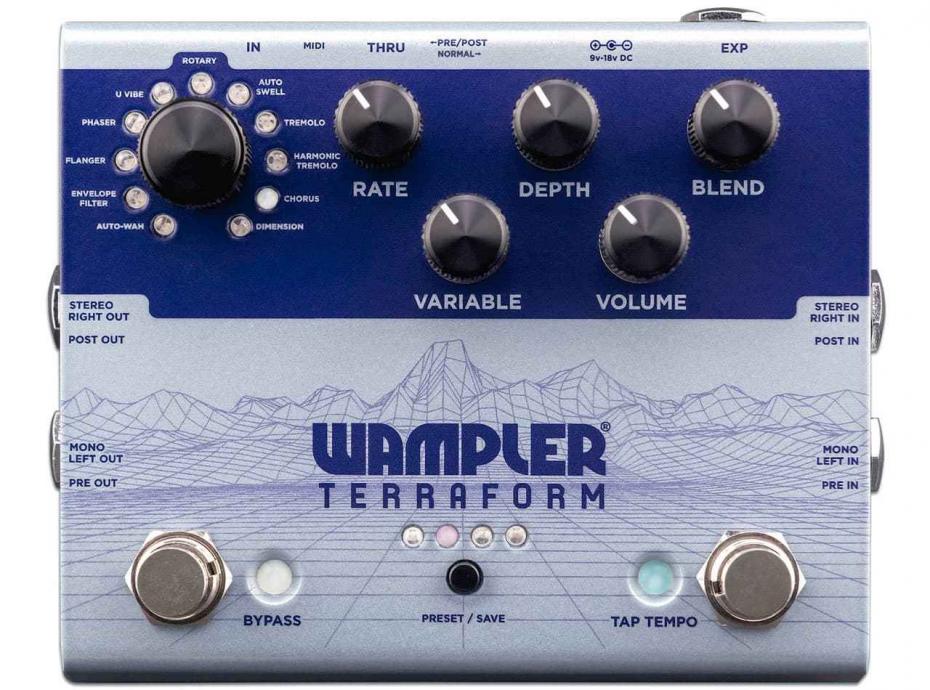 Wampler Terraform Modulation Multi-Effect B-STOCK