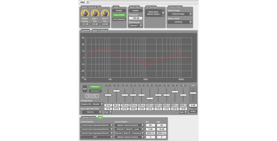 Source Audio SA 270 - One Series EQ2 Programm
