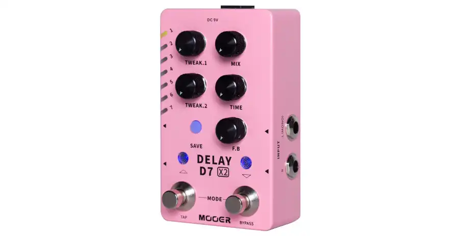 Mooer D7 X2 Delay Multi-Delay