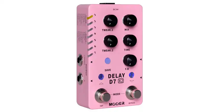 Mooer D7 X2 Delay Multi-Delay
