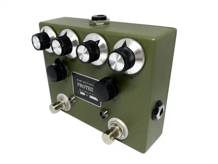 Browne Amplification The Protein V3 Dual Overdrive GREEN