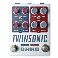 Okko Twin Sonic MKII Dual Stacking Overdrive + Preamp