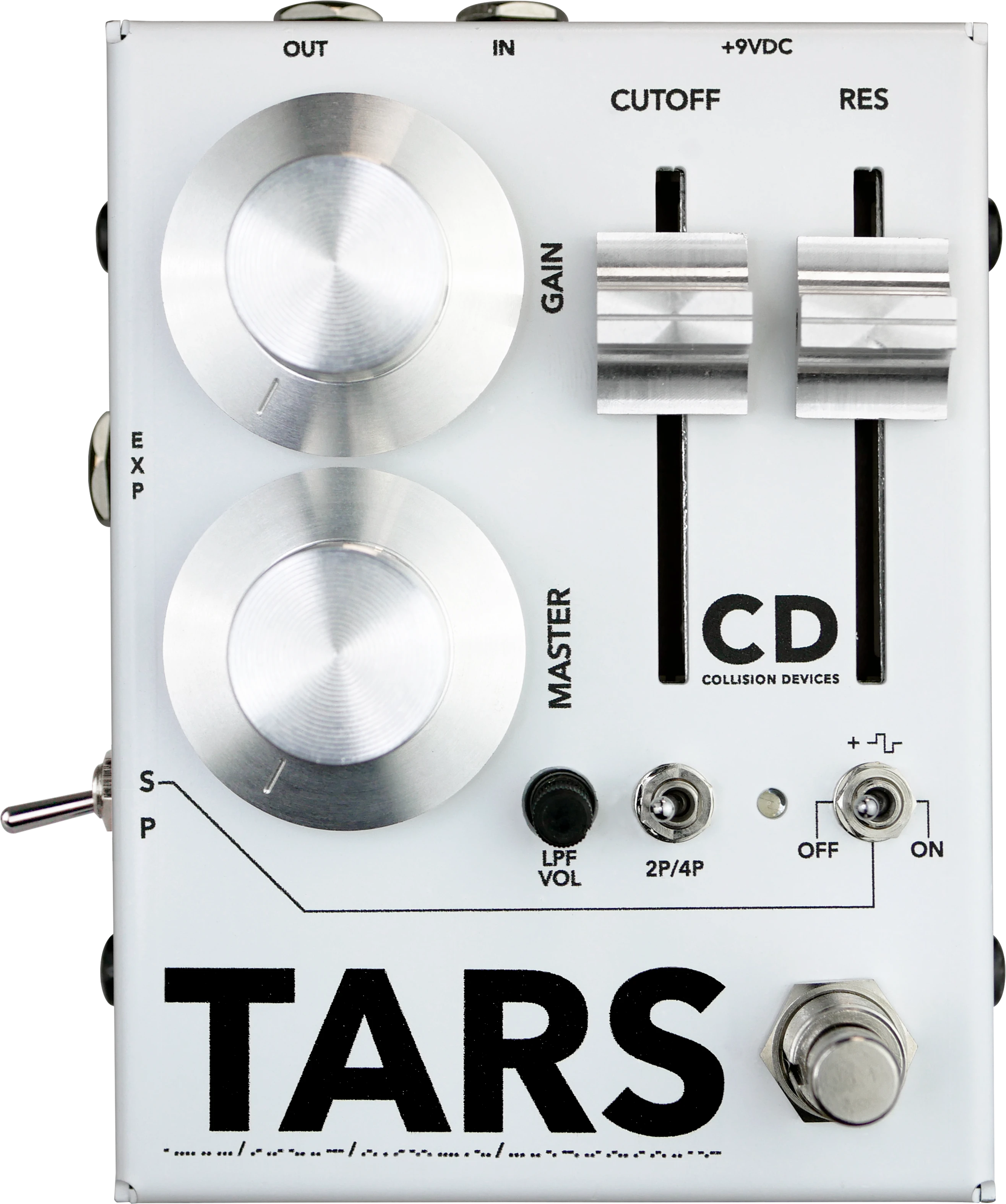 Collision Devices TARS Silver on White B-Stock