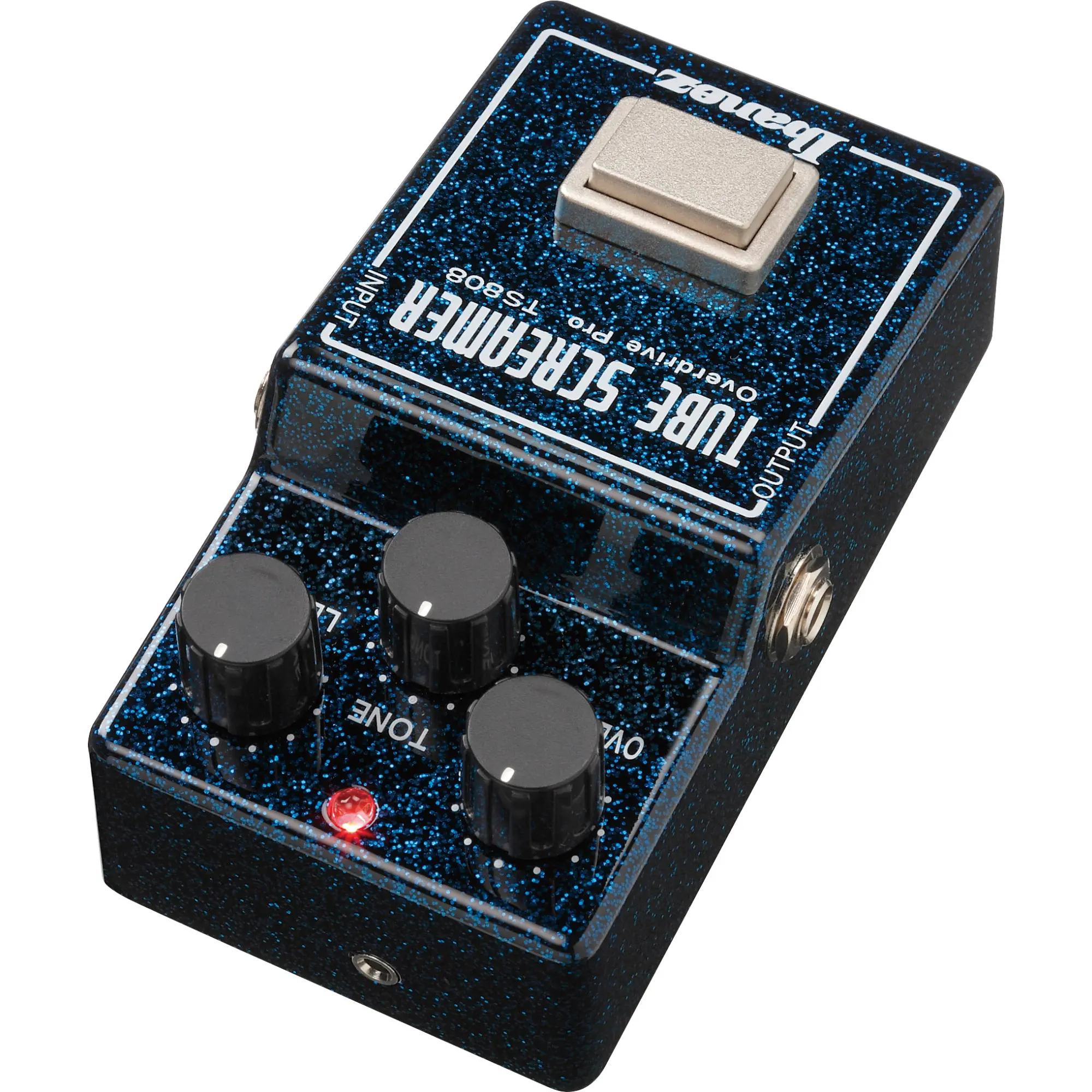 Ibanez Pedal TS-808 45th Anni. Sapphire Blue Sparkle Tube Screamer