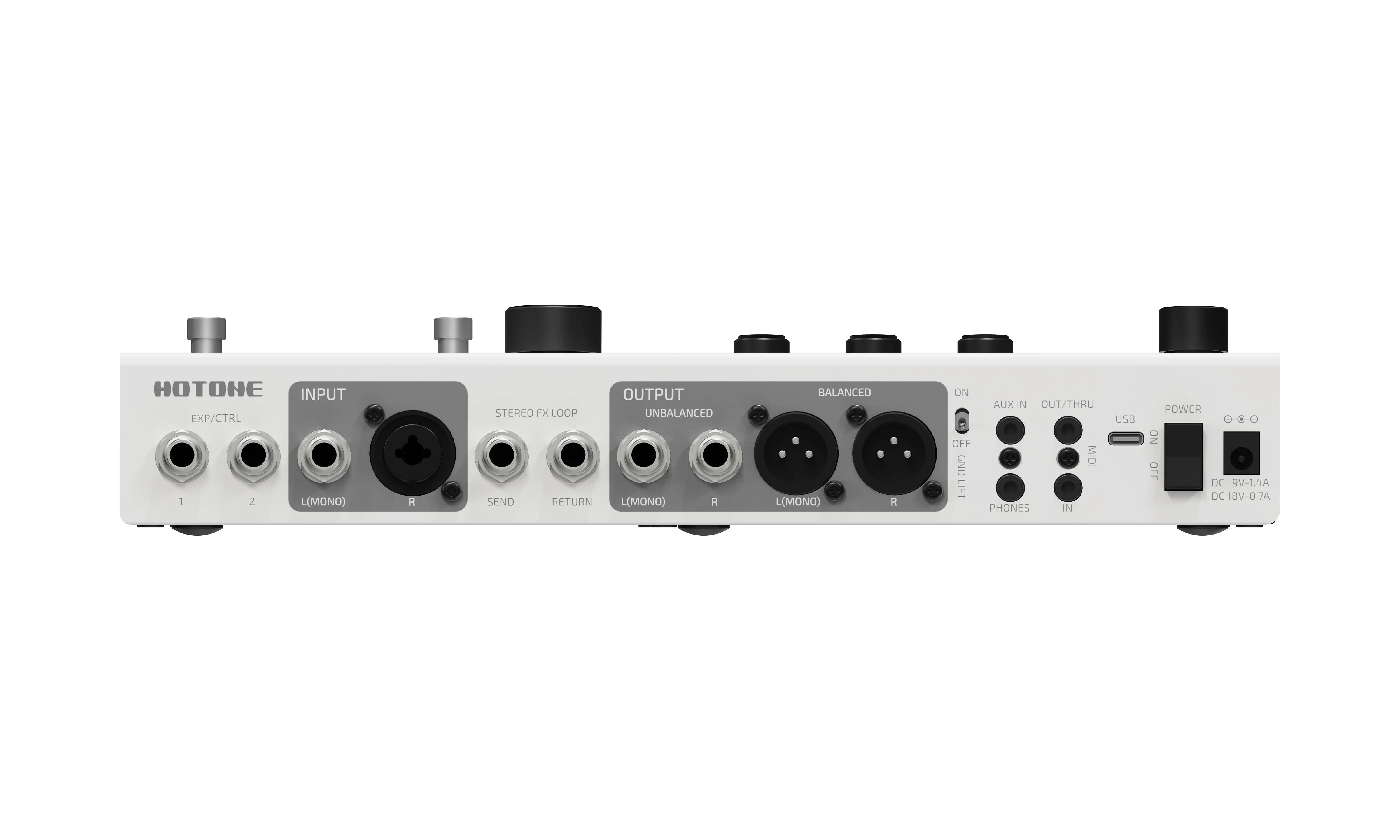 Hotone Ampero II Stage white